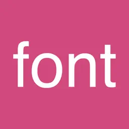 Font V app icon