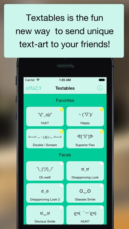 Textables - Unicode and ASCII Art