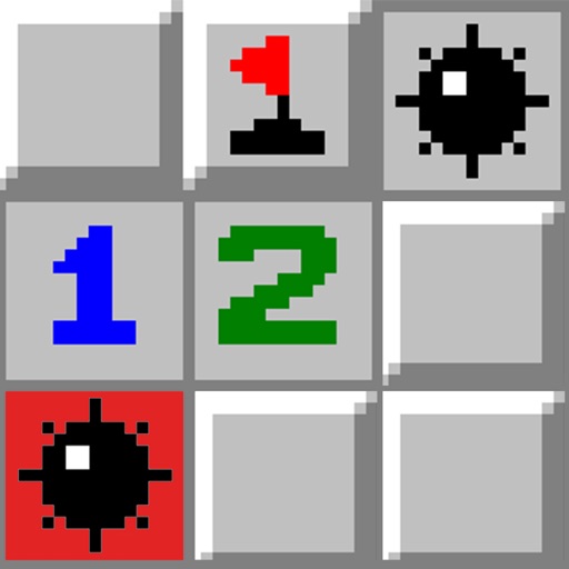 Minesweeper Game. Mine Sweeper Deluxe King Marble Legend Game. iOS App