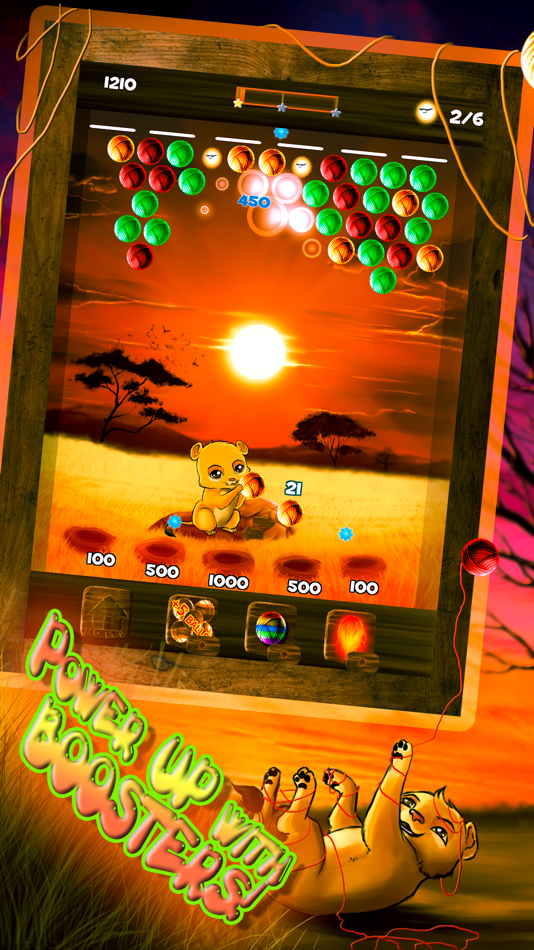 Lion Bubble Tosser - The Queen of the Safari - 1.0 - (iOS)