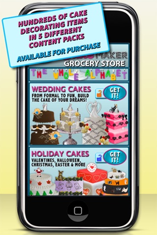 Cake Maker Game - Make, Bake, Decorate & Eat Party Cake Food with Frosting and Candy Free Games screenshot 2