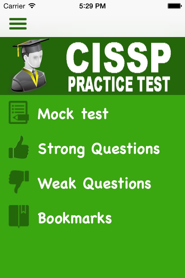 CISSP MOCK screenshot 2