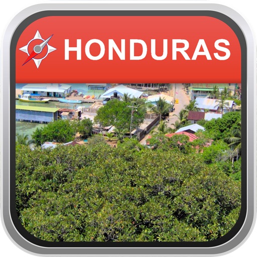 Offline Map Honduras: City Navigator Maps icon