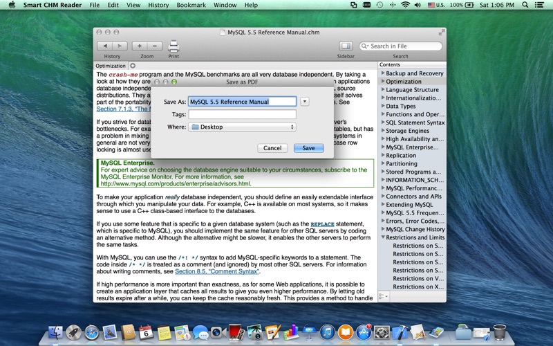 Screenshot #2 pour Smart CHM Reader - A Little CHM Reader