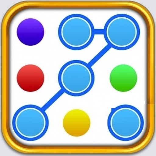 Dots Flow Link: Best Fun,Addictive,Logical Brain Teaser and Challenging Time Killer dots connecting Games which joins or connect splashy dot to create line, square, rectangle, polygon, hexagon