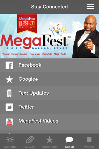 T.D. Jakes MegaFest Conference App screenshot 4