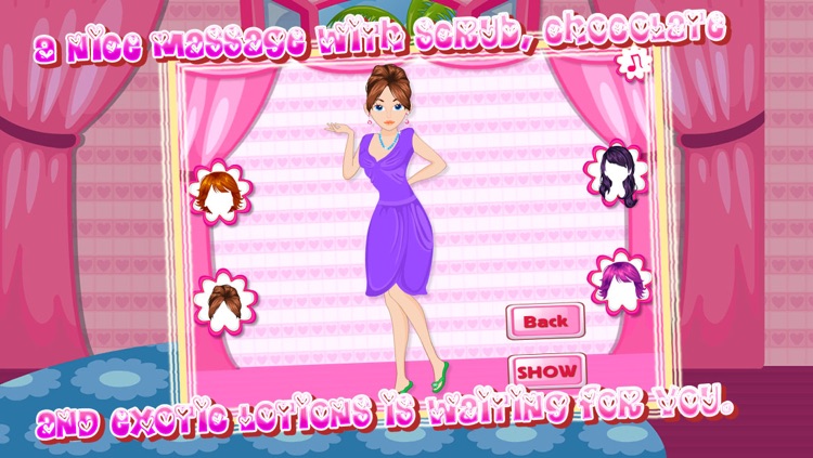 Spa salon dressup & makeover screenshot-3