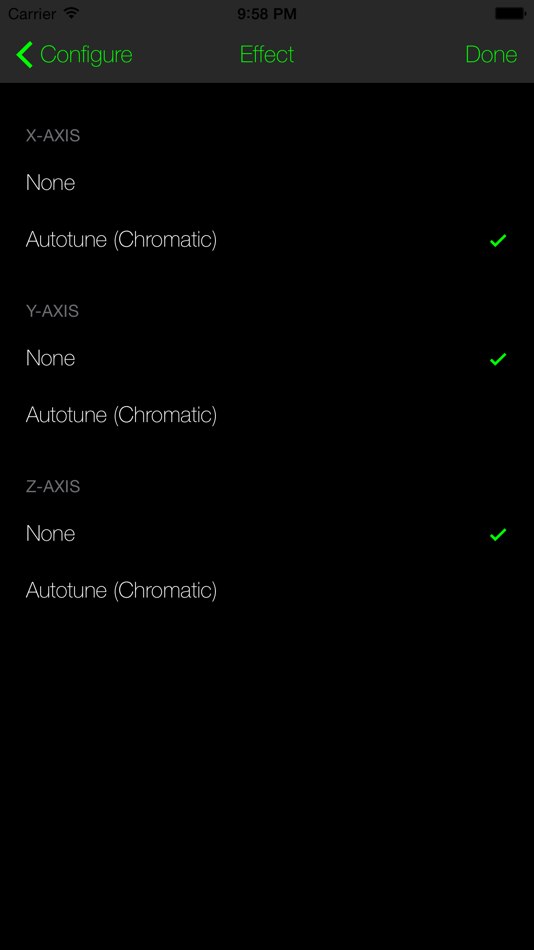 #3. Theremin (Motion Sensors and Touch Screen) (iOS) 由: zakk hoyt