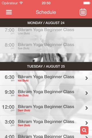 Bikram Yoga Copenhagen screenshot 2