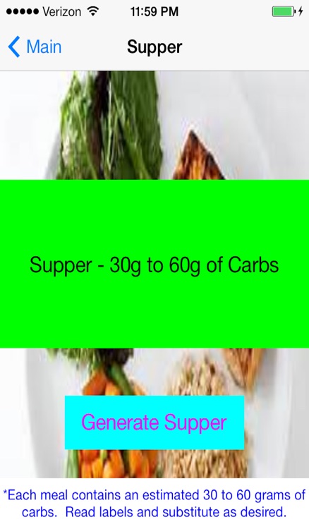 Diabetic Meal Planner screenshot-3