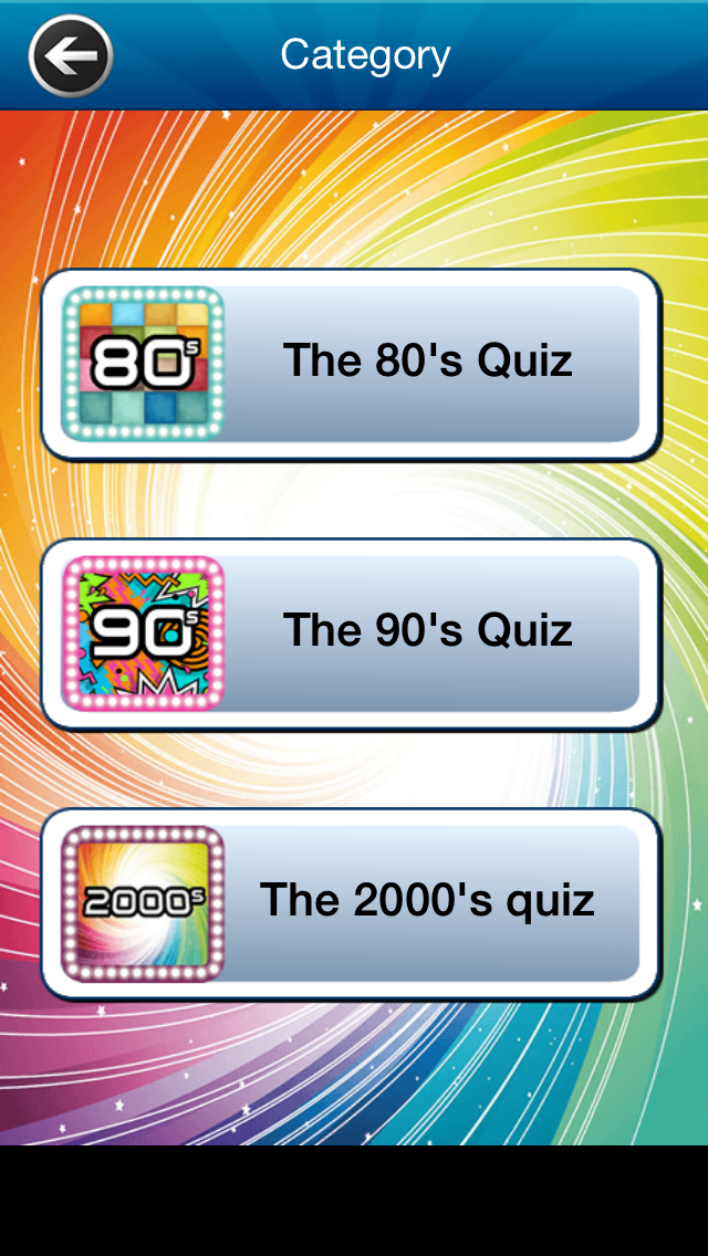 Decade Quiz screenshot 2