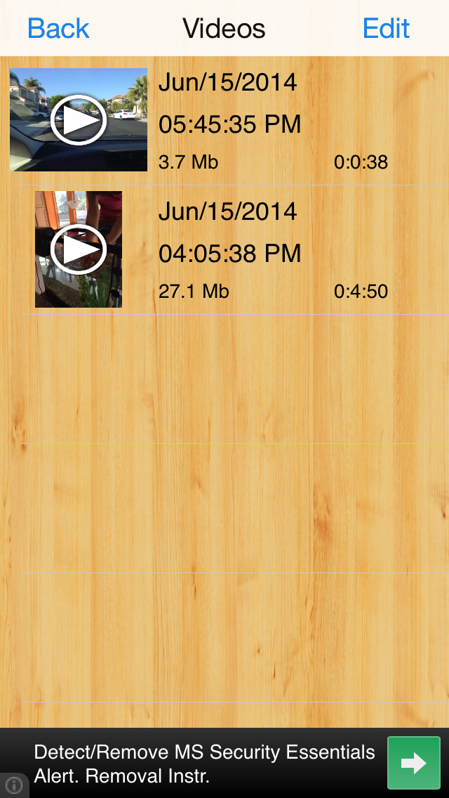 Screenshot #2 pour CarVideo