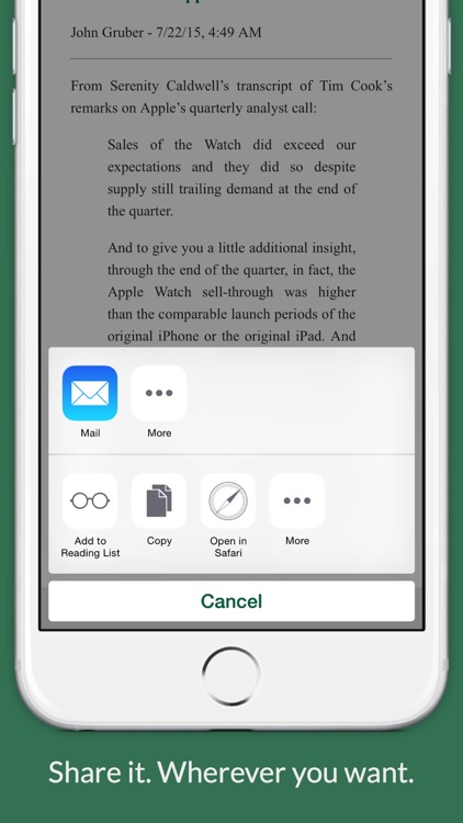 kiosk - a Feedly rss client