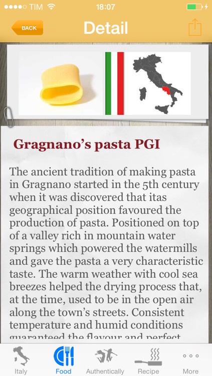 Italian food