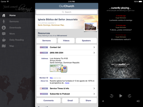Screenshot #4 pour Iglesia Biblica del Señor Jesucristo