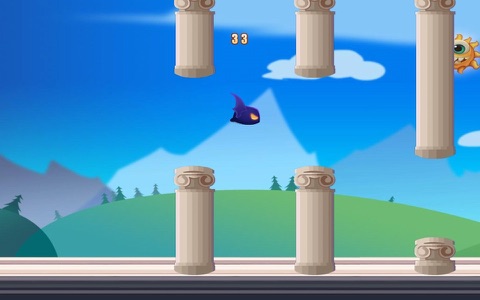 The Flap! Flappy Bat with Helmet! screenshot 3