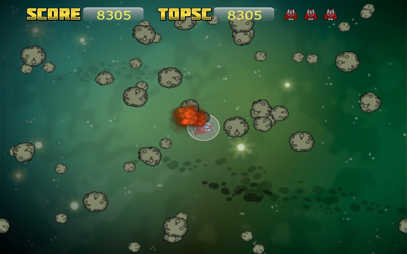 Screenshot #3 pour Meteorite Destroyer