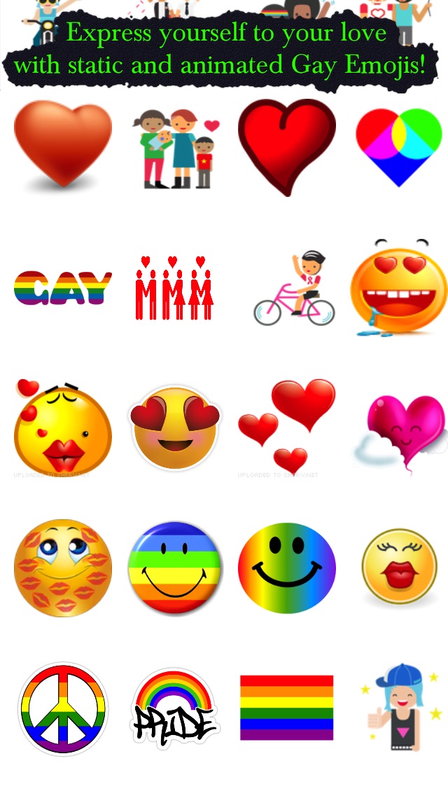 #Emojis Screenshot on iOS