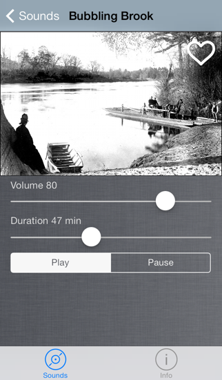 Screenshot #2 pour Sound Sleeper - calming, soothing sounds of nature, relaxing melodies, ambiance, and white noise generator for relaxation, meditation, rest and better sleep