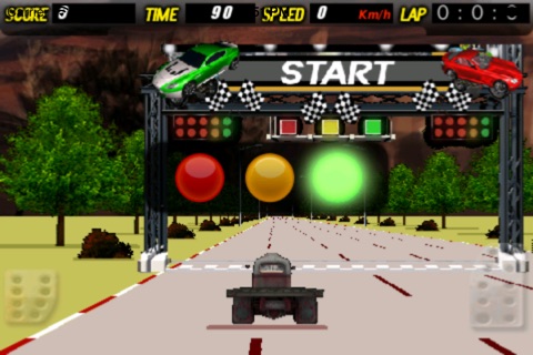 3D Rusty Truck Racing - Free Race Game for Boys and Girls screenshot 2