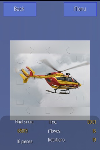 Eurocopter Puzzles screenshot 4