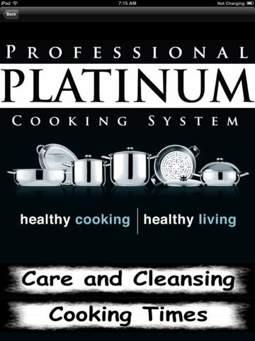 Platinum Cookware by Antix HD screenshot 2