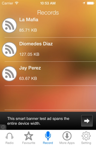 Tejano Music Radio Recorder screenshot 4