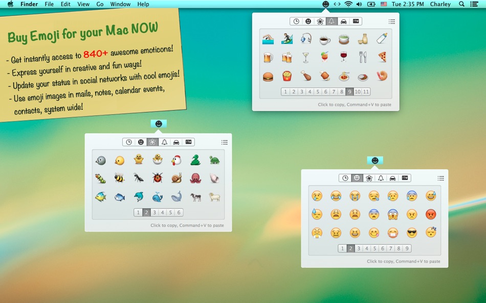#1. Emoji Free (macOS) 由: Hong Chen