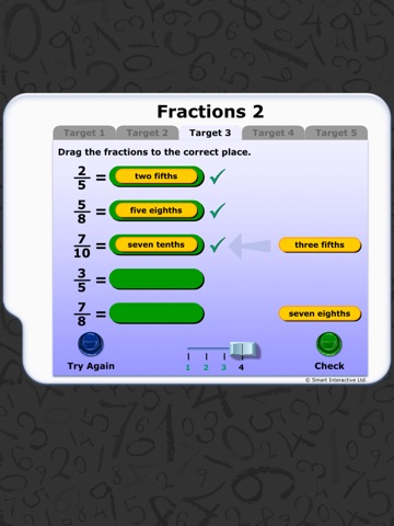 Numeracy Warm Up - Fractions 2 screenshot 3