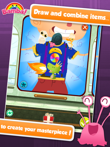 Screenshot #6 pour Bamba Craft - Kids draw, doodle, color and share their creations online