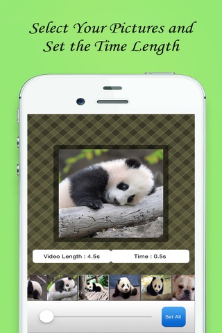 Pic Slider - Slide Show Maker for phots and pictures to Create Easy and Litely Slideshows Effects with Vid Stitch Style screenshot 2