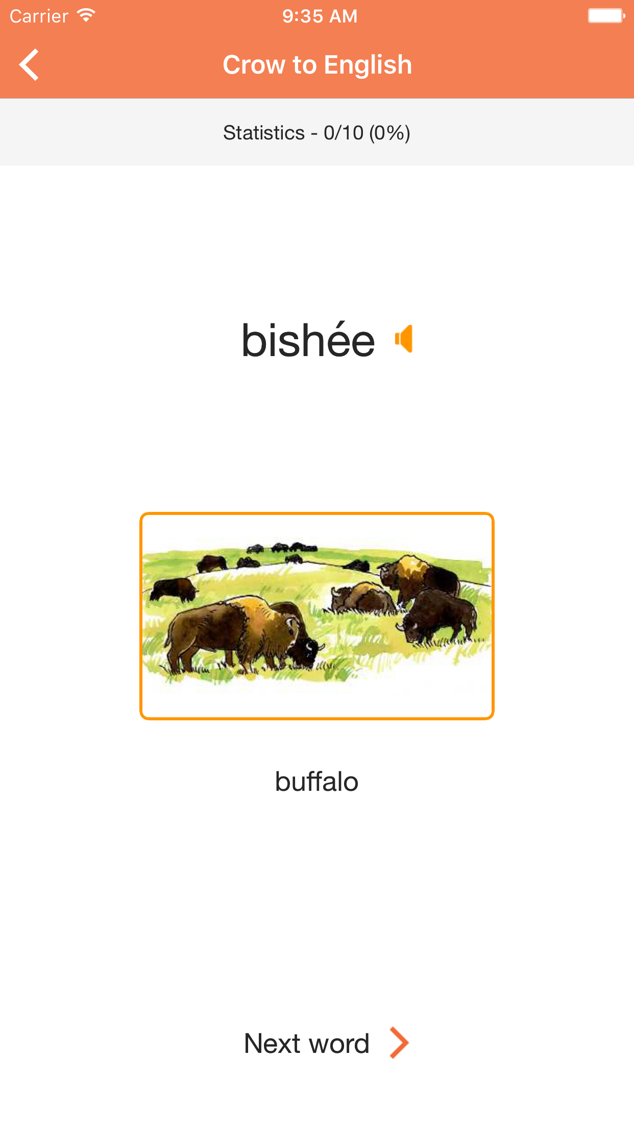 Crow Vocab Builder