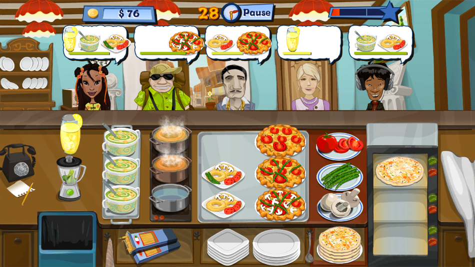 #4. Happy Chef 2 (iOS) 由: Nordcurrent UAB
