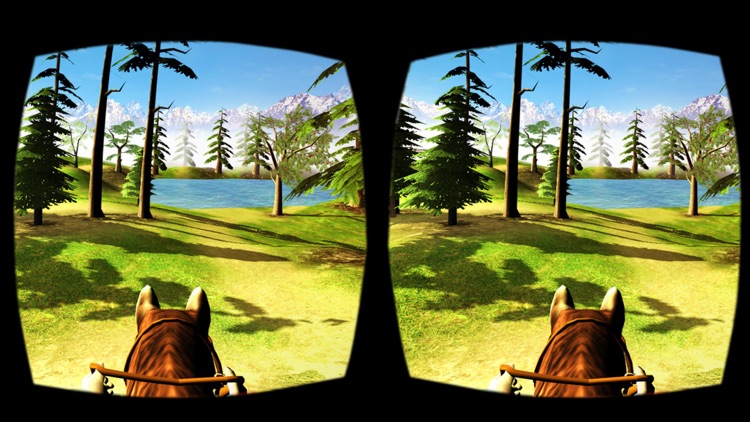 VR Horse Riding Simulator : VR Game for Google Cardboard screenshot-3