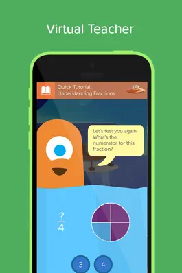 Game screenshot Zap Zap Fractions : Virtual Fraction Tutor apk