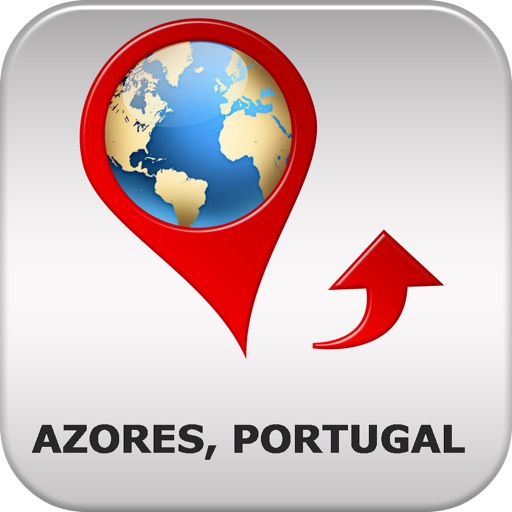 Azores, Portugal Travel Map - Offline OSM Soft icon
