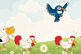 Game screenshot Летающие птицы, игры для малышей и детей: откройте для себя видов птиц! Обучающая игра ! Бесплатные игры apk