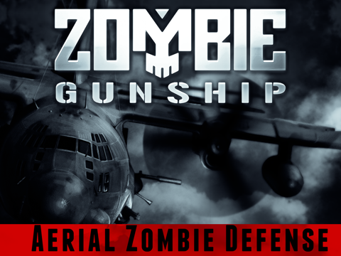 Screenshot #1 for Zombie Gunship Free: Gun Down Zombies