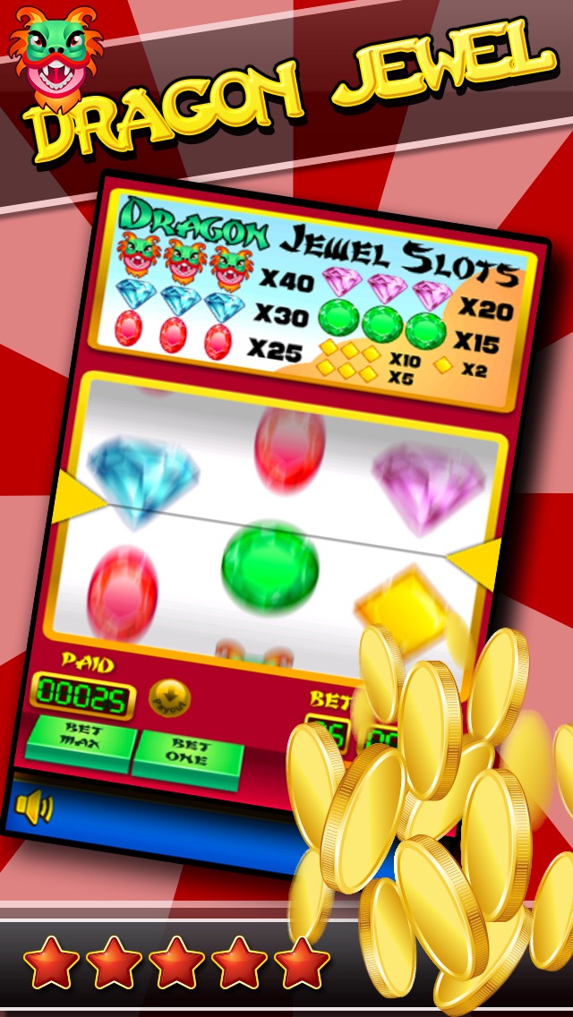 DRAGON SLOTS FREE LUCKY CASINO SPIN TO WIN JEWEL FRUIT MACHINE 1.0 IOS
