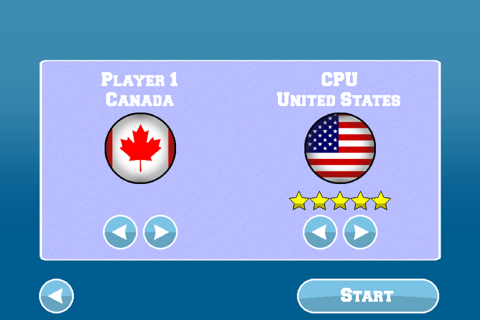 Finger Ice Hockey Game screenshot 2