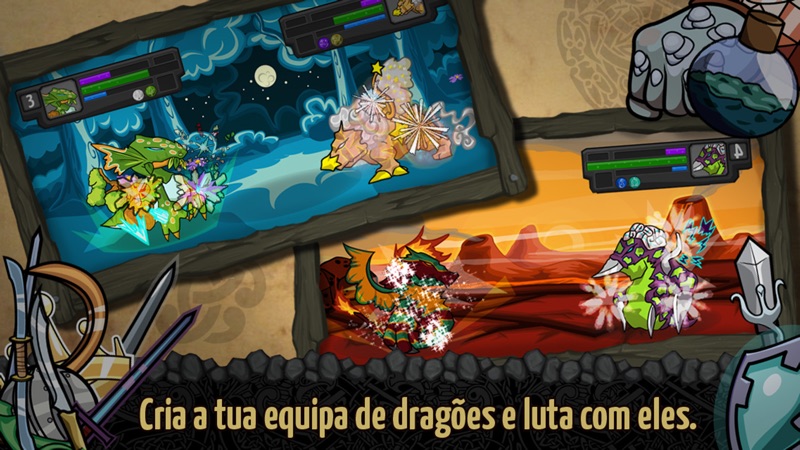 Dragão Mágico - Descobrir e Evolve épico monstro dragões em Journey Mundo screenshot 3