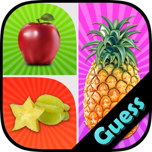 Guess The Fruits and Pics : Family Puzzle & Kids Memory Game iOS App