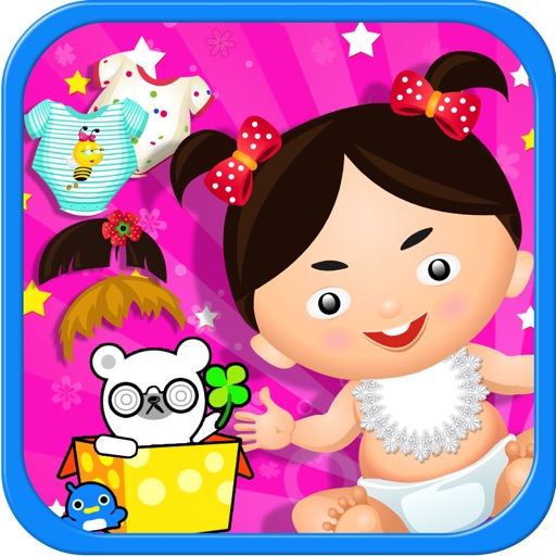 Baby Hair Salon Kids Game Icon