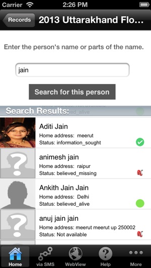 Person Finder: reconnect with missing friends and loved one'(圖3)-速報App