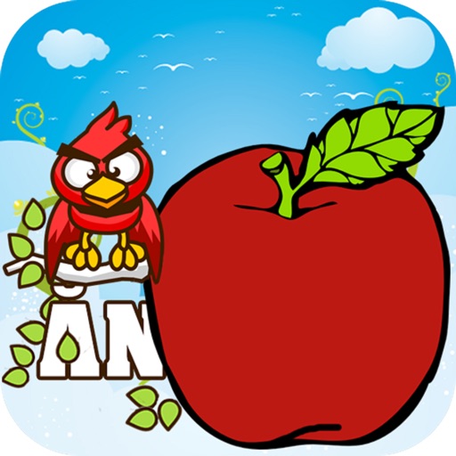 Hungry Bird - Tap to Flap and Feed Apple to the Little Red Bird Icon