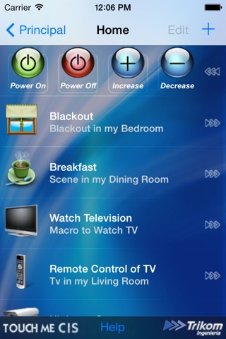 TouchMe CIS (for iPhone) screenshot 2
