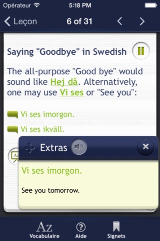 Presenting yourself  – Introductory Swedish screenshot 3