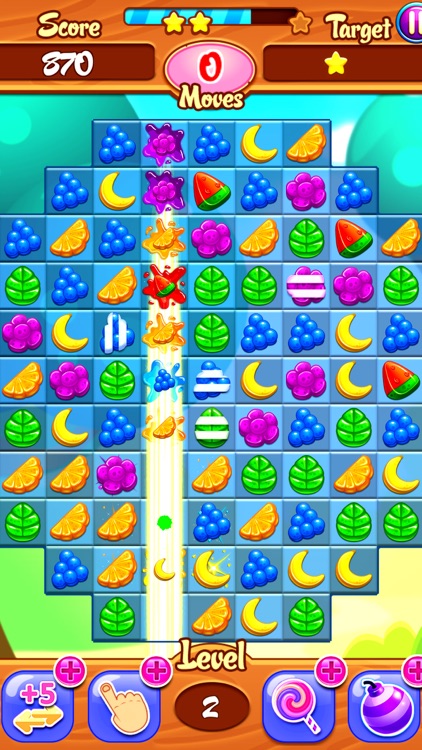Sweetest Fruit Jelly Quest Saga: Swap Match 3 Puzzle Best Fun Game