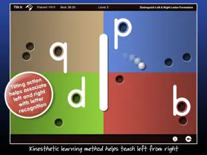 LetterReflex VPP - Overcoming Letter Reversals & Backwards Writing in Early Childhood Development & Dyslexic Children screenshot #1 for iPad