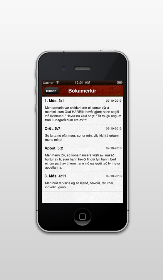 #4. Bíblian (iOS) Podle: Faroe Media